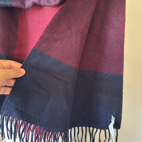 Coach oversized plaid wool scarf - Picture 8 of 8